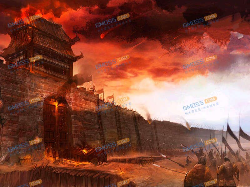 三职业动态登录窗口人物创建开门特效素材