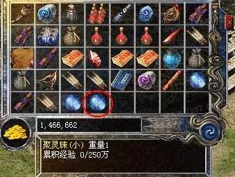 传奇特殊物品(传送石/聚灵珠/记次计时/气血石)数据库代码详解